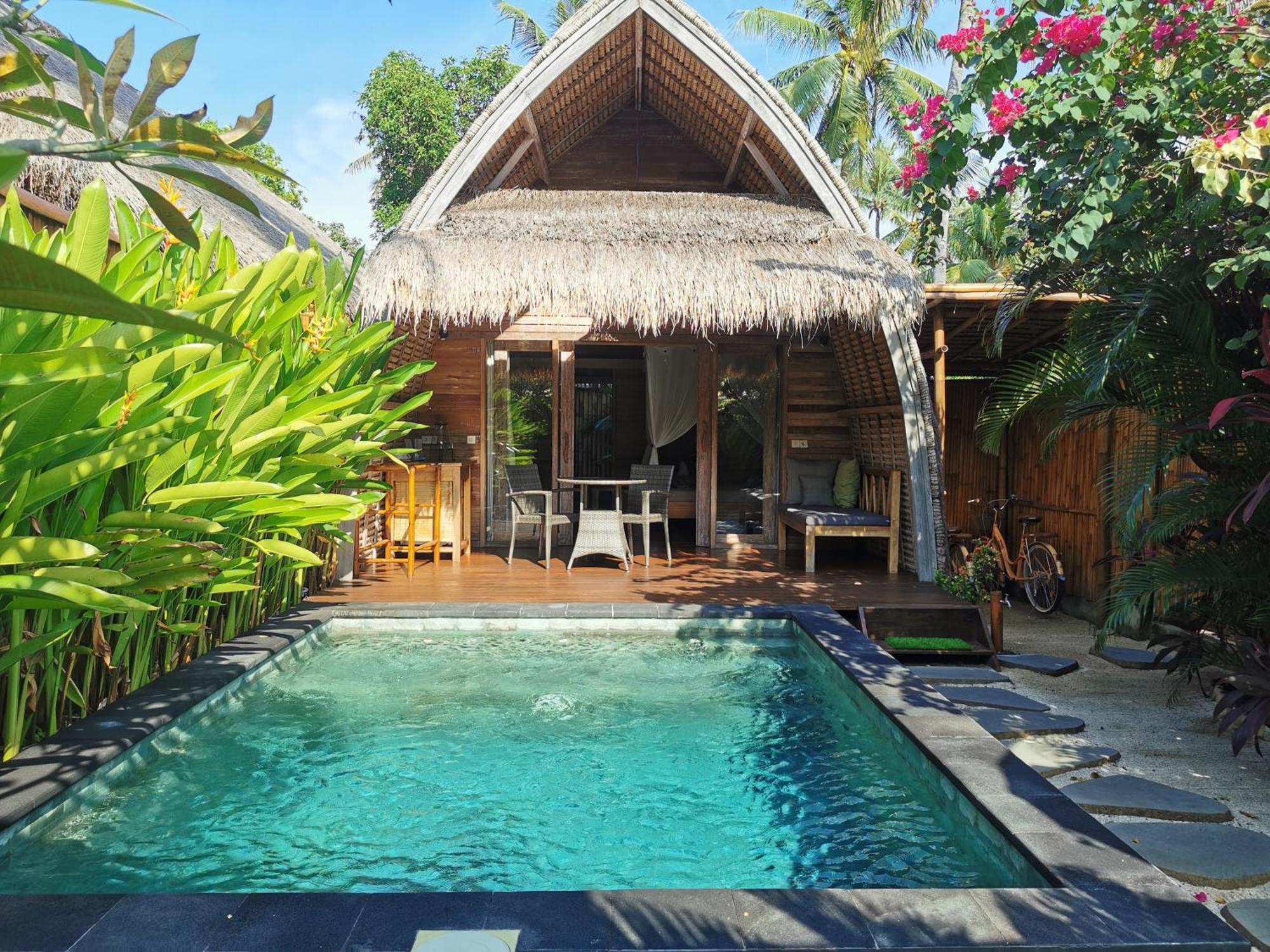 Anahata - Tropical Private Villas Gili Islands Exterior photo