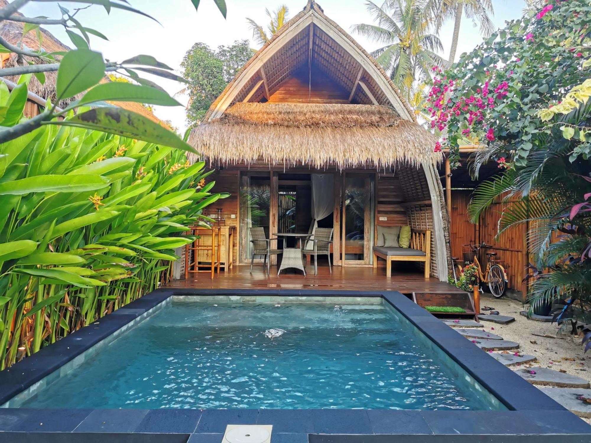 Anahata - Tropical Private Villas Gili Islands Exterior photo